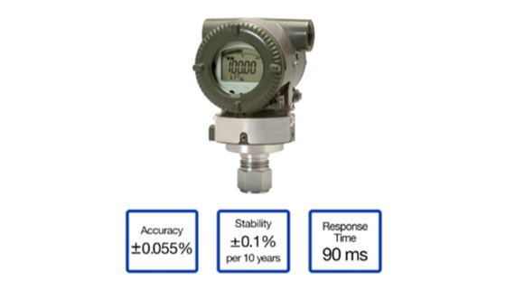Inline Gauge Pressure Yokogawa EJA Pressure Transmitter EJA530E-FDS7N-019DL